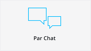 Redirection vers le support tchat